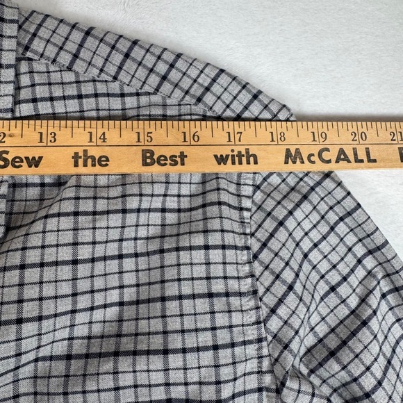J.Crew Slim Fit Mens Plaid Button Down Shirt Size‎ M American Pima Cotton - Picture 8 of 10